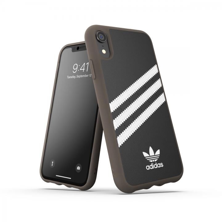 iPhone XR ケース adidas OR-Moulded case PU Gumsole SS19 Black/White iPhone XR_0