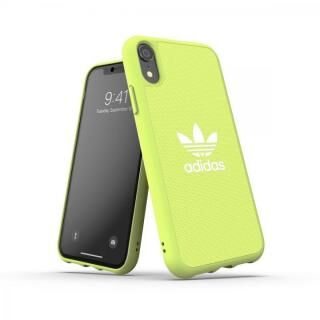 iPhone XR ケース adidas OR-Moulded Case CANVAS SS19 Yellow iPhone XR