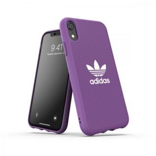 iPhone XR ケース adidas OR-Moulded Case CANVAS SS19 Purple iPhone XR