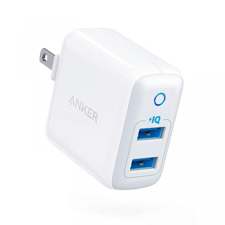Anker PowerPort II 2 PowerIQ USB急速充電器 ホワイト_0