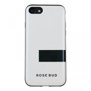 iPhone  SE 第2世代/8/7 ROSEBUD シェルケース LINEホワイト