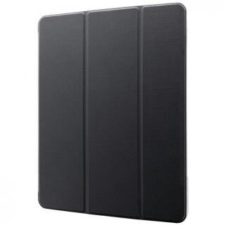 背面クリアフラップケース「Clear Note」 ブラック iPad Pro 2020 12.9インチ