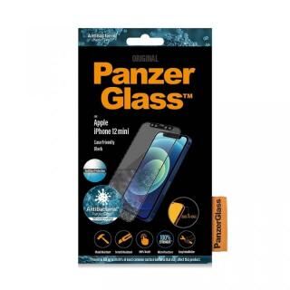 iPhone 12 mini (5.4インチ) フィルム PanzerGlass アンチグレア AGC製ガラスフィルム 抗菌仕様 iPhone 12 mini