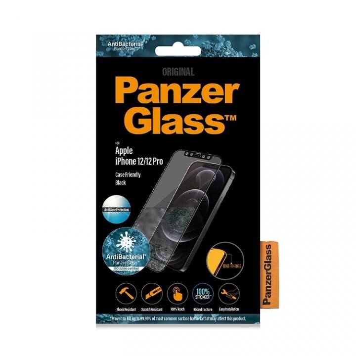PanzerGlass アンチグレア AGC製ガラスフィルム 抗菌仕様 iPhone 12 / 12 Pro_0