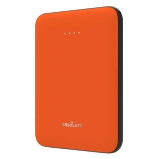 ABSOLUTE ultra mini 5000 モバイルバッテリー オレンジ x ブラック