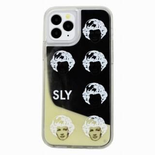 iPhone 12 / iPhone 12 Pro (6.1インチ) ケース SLY ネオンサンドケース face 白×黒 iPhone 12/12 Pro