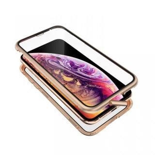 iPhone XS/X ケース Monolith Alluminio 2020（モノリス アルミニオ 2020）/ゴールド ゴリラガラス+アルミバンパー for iPhone XS/X