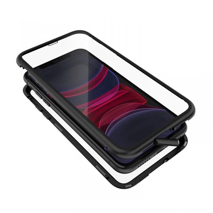 iPhone 11 ケース Monolith Alluminio 2020（モノリス アルミニオ 2020）/ブラック ゴリラガラス+アルミバンパー for iPhone 11_0
