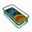 Monolith Alluminio 2020（モノリス アルミニオ 2020）/グリーン ゴリラガラス+アルミバンパー for iPhone 11