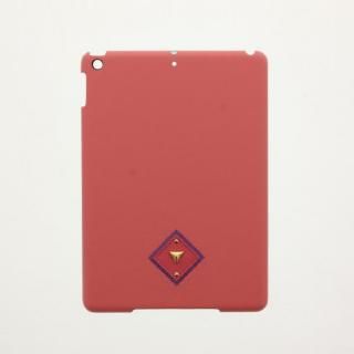 【Lucy】オルテガパターンPUレザーケース ピンク iPad 2017/2018 9.7インチ
