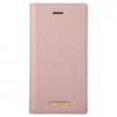 GRAMAS COLORS Shrink PUレザー手帳型ケース Pink iPhone SE 第3世代/SE 第2世代【5月下旬】