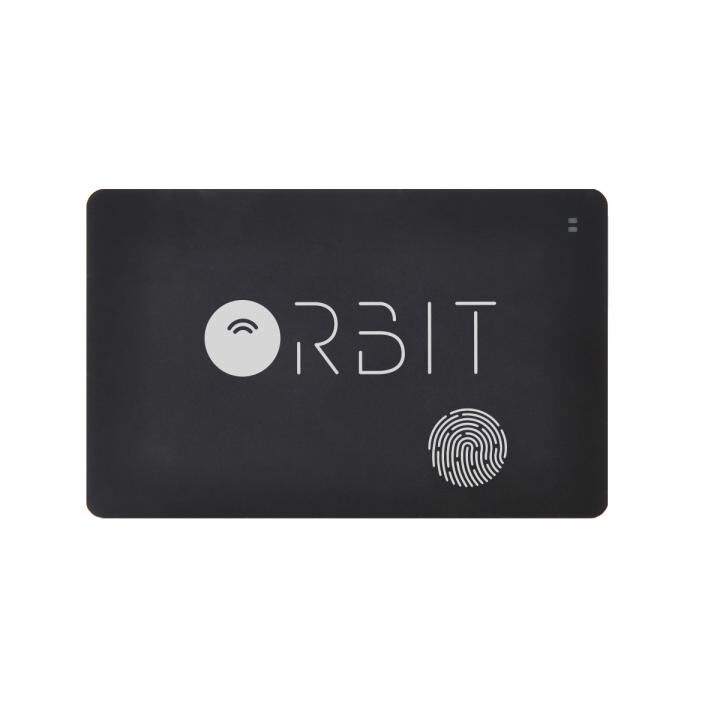 カード型 紛失防止タグ FINDORBIT(ファインドビット）ORBIT CARD BLACK_0