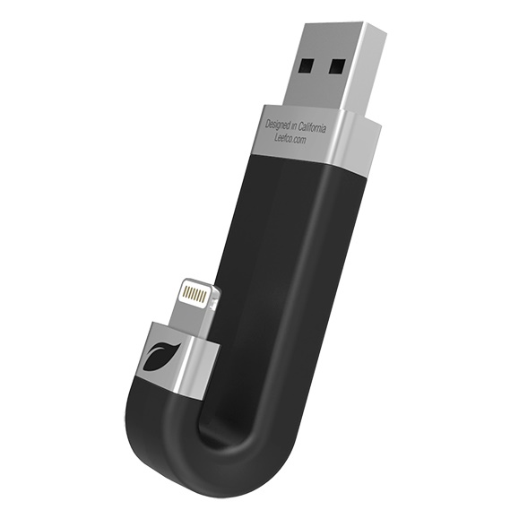 USB/Lightningフラッシュメモリ leef iBRIDGE 64GB/ブラック_0