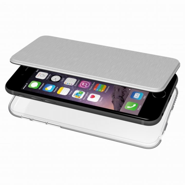iPhone6s/6 ケース エアージャケット 手帳型ケース シルバー iPhone 6s/6_0