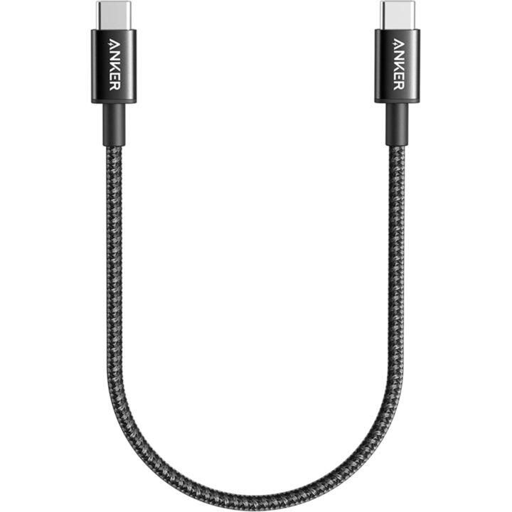 Anker 333 高耐久ナイロン USB-C & USB-C ケーブル 1.8m ブラック【10月上旬】_0