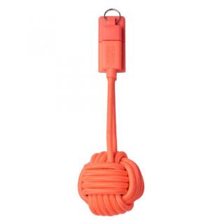 [20cm]キーホルダー型 Lightningケーブル KEY CABLE オレンジ