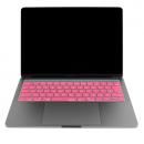 キースキン 2016 MacBook Pro 13インチ& 15インチ Touch BarとTouch ID対応 キーボードカバー  ピンク