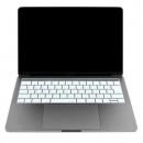 キースキン 2016 MacBook Pro 13インチ& 15インチ Touch BarとTouch ID対応 キーボードカバー ホワイト