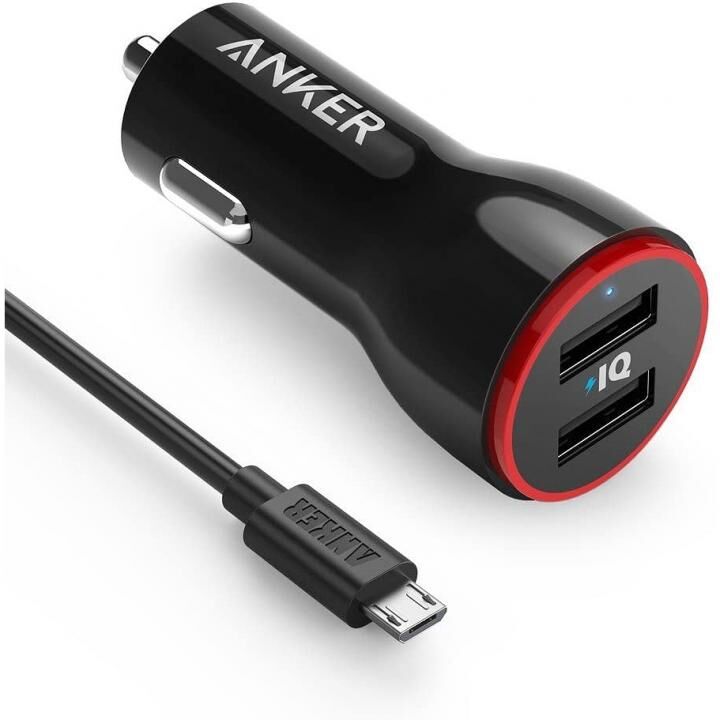 Anker PowerDrive 2 & 0.9m Micro USBケーブル セットモデル_0