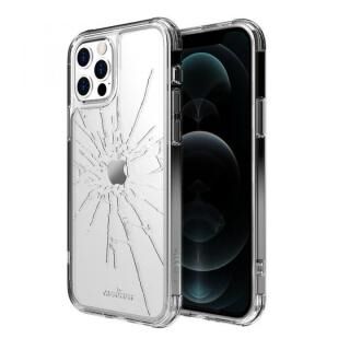 iPhone 12 / iPhone 12 Pro (6.1インチ) ケース LINKASE AIR E-collection ゴリラガラスケース Shattered(ひび割れ) iPhone 12/12 Pro