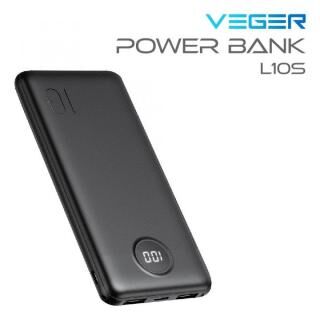 VEGER Power Bank UQ-L10S パワーバンク 10000mAh【6月上旬】