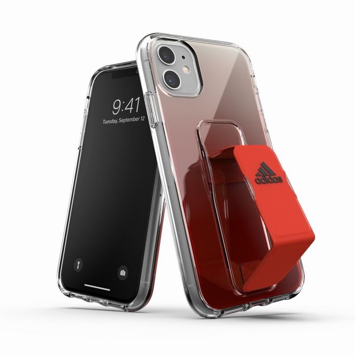 iPhone 11 ケース adidas Clear Grip Case SS20 Solar Red iPhone 11_0