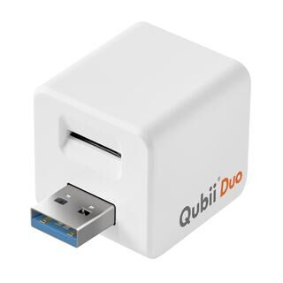 Qubii Duo USB Type-A ホワイト【6月中旬】