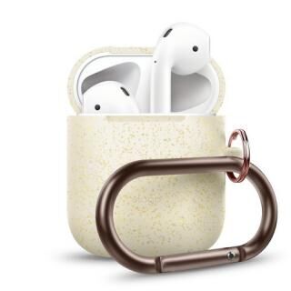 elago AIRPODS HANG CASE 2019 for AirPods Nightglow Gold Pearl
