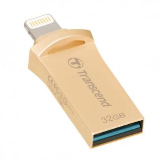 USB/Lightning 最小 フラッシュメモリ JetDrive Go 500 32GB ゴールド