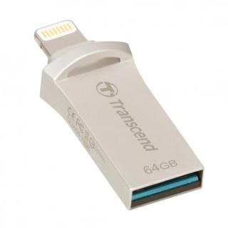 USB/Lightning 最小 フラッシュメモリ JetDrive Go 500 64GB シルバー