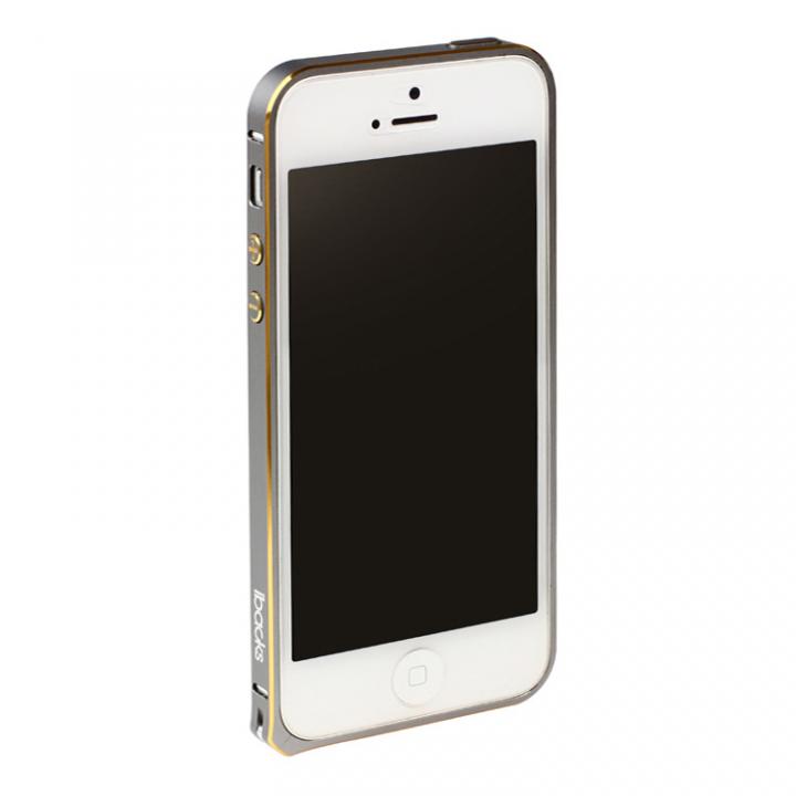 iPhone SE/5s/5 ケース 6g軽量アルミバンパー Essence Bumper スペースグレイ iPhone SE/5s/5バンパー_0
