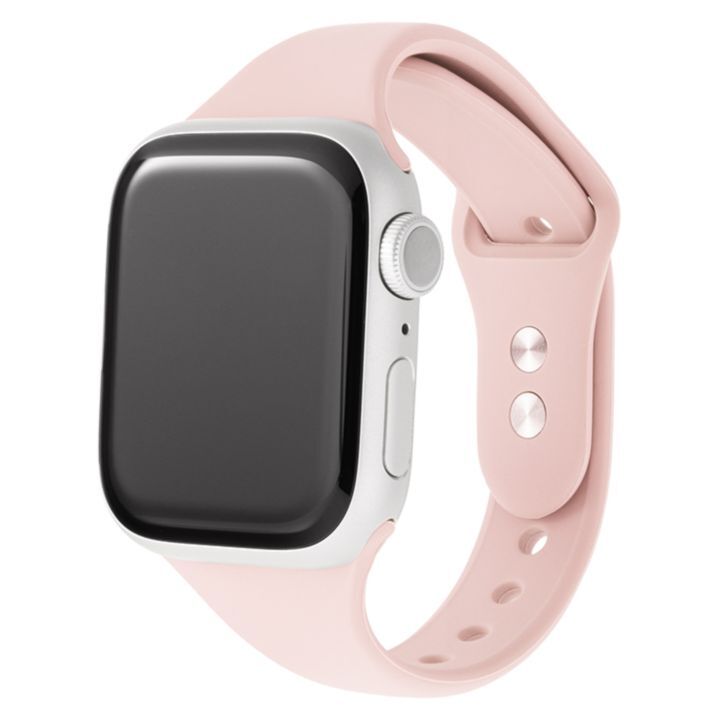 GRAMAS COLORS Slim Silicone Band for Apple Watch 41/40/38mm ベビーピンク_0