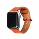 Apple Watch 40mm/38mm用 GENUINE LEATHER STRAP オレンジ