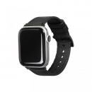 Apple Watch 44mm/42mm用 GENUINE LEATHER STRAP AIR ブラック