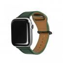 Apple Watch 44mm/42mm用 GENUINE LEATHER STRAP ディープグリーン