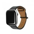 Apple Watch 44mm/42mm用 GENUINE LEATHER STRAP ブラック