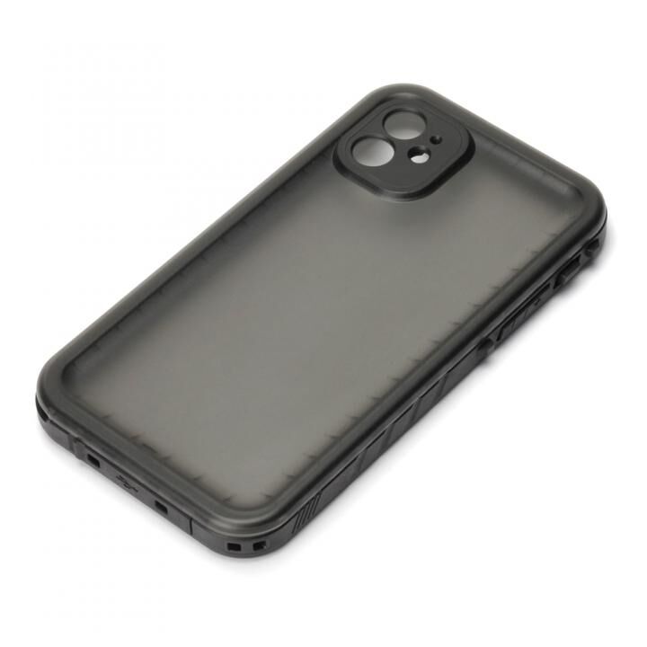 iPhone 11 ケース ウォータープルーフケース IP68防水・防塵 ブラック iPhone 11_0