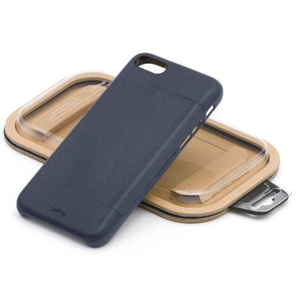 【iPhone7 Plusケース】Bellroy 3枚入るカードポケット付きレザーケース Bluesteelの人気通販 | AppBank Store