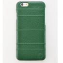 次元シリーズ 縫 3Dテクスチャー カードポケットケース 碧緑 iPhone 6