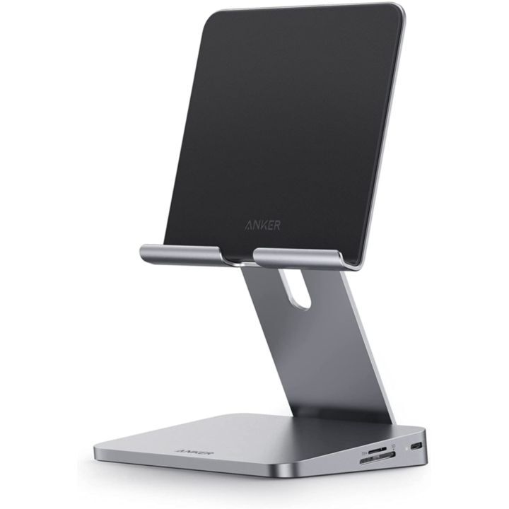 Anker 551 USB-C ハブ 8-in-1 Tablet Stand グレー_0