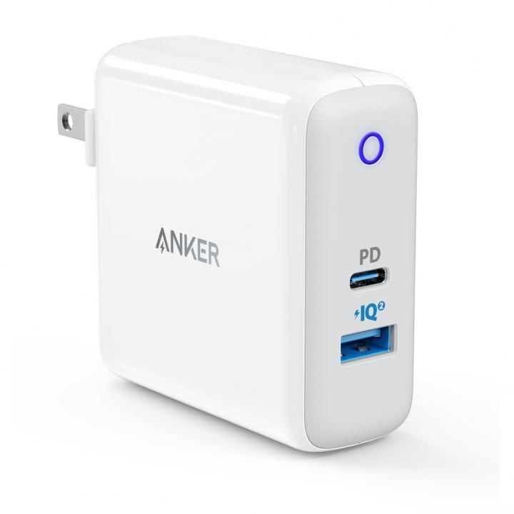 Anker PowerPort ll PD USB急速充電器 1ポートPD  1ポートPowerIQ ホワイト_0