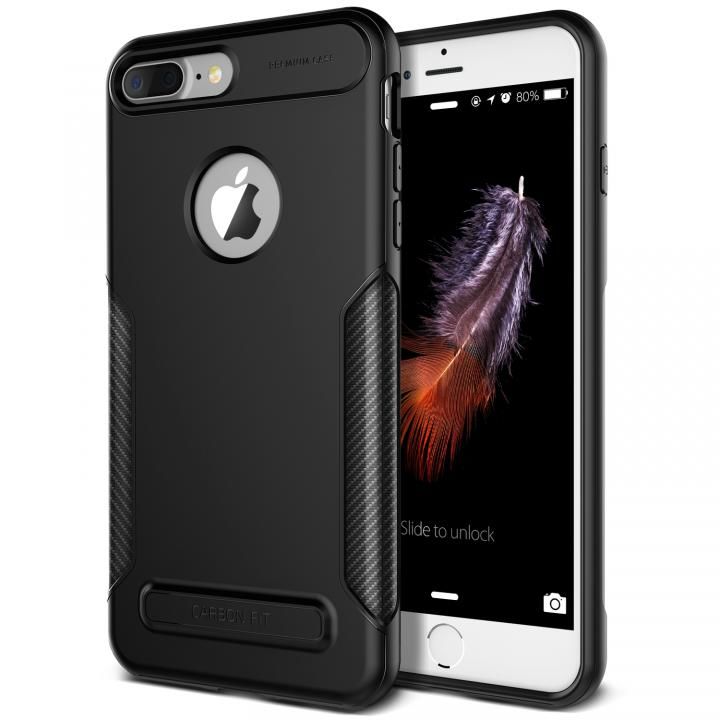 iPhone8 Plus/7 Plus ケース VERUS NEW Carbon Fit TPUケース ブラック iPhone 8 Plus/7 Plus_0