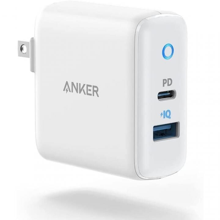 Anker PowerPort PD 2 20W 2ポートUSB急速充電器 改善版 ホワイト_0