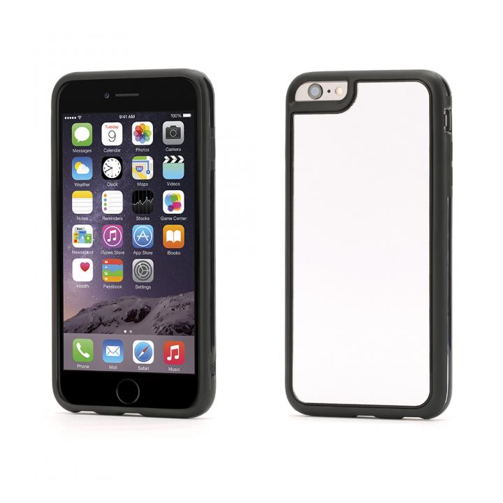 iPhone6 Plus ケース Identity 防砕性ガラス使用 バックミラーケース ブラック iPhone 6 Plus_0