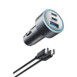 Anker 535 Car Charger 67W with USB-C & USB-C ケーブル