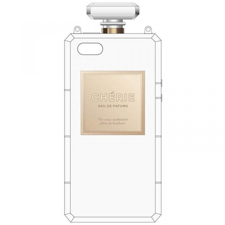 iPhone SE/5s/5 ケース 肩掛けできるチェーン付き 香水瓶風ケース クリア iPhone SE/5s/5ケース_0