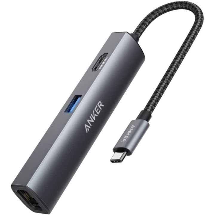 Anker PowerExpand+ 5-in-1 USB-C イーサネットハブ A83380A2 ブラック_0