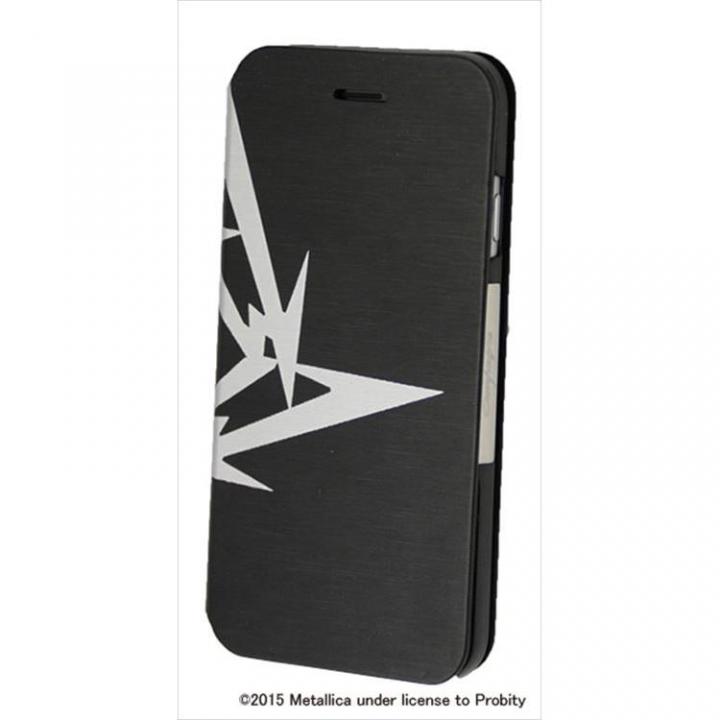 iPhone6 ケース Rock Spirit METALLICA PUレザー手帳型ケース 忍者スターロゴ iPhone 6_0