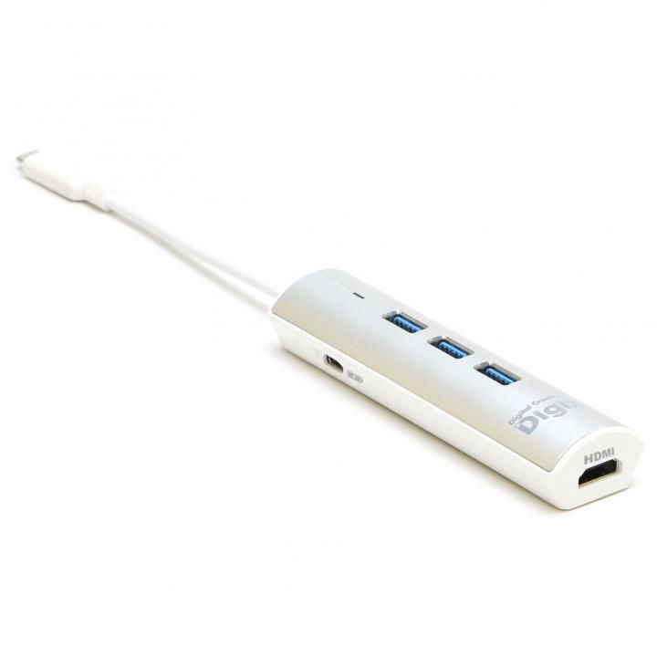 USB3.1 TypeCドッキングステーションミニ HDMI/シルバーの人気通販 | AppBank Store