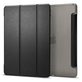 Spigen Smart Fold PUレザー手帳型ケース iPad Air(2019) ブラック